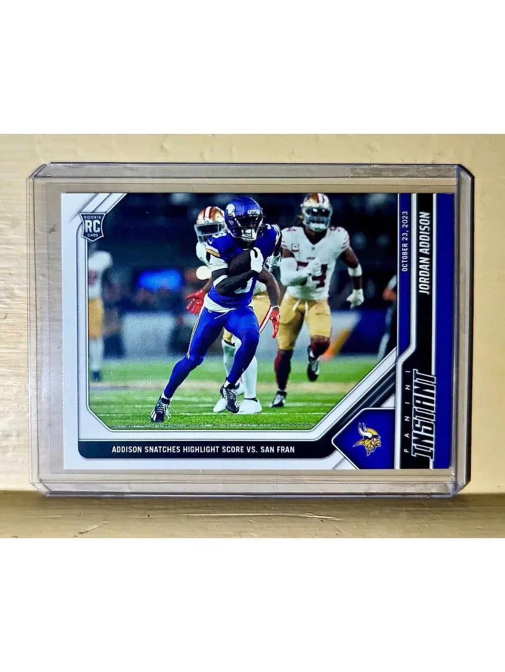 Jordan Addison 2023 Panini NFL Rookie Football #23 Card 1 of 205 Vikings